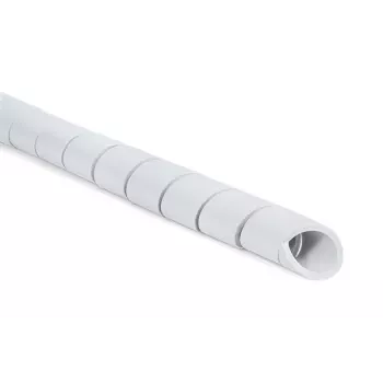 HellermannTyton 161-41002 Spirotect spiraaldraad-kabelbinderwikkel, grijs, 10 mm buitendiameter, 25 m lengte