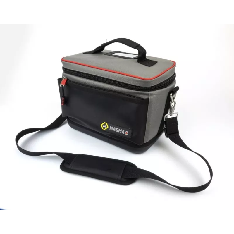 C.K Tools MA2641 testapparatuur-koffer Plus, 600D polyester, 300 x 220 x 100 mm, zwart/blauw
