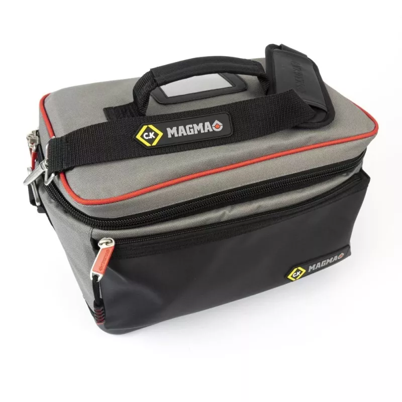 C.K Tools MA2641 testapparatuur-koffer Plus, 600D polyester, 300 x 220 x 100 mm, zwart/blauw