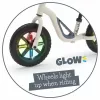 Chillafish Charlie 10 loopfiets, beige, met lichtjes, 1,5-4 jaar