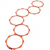 Select coördinatieringen-set met 6 ringen en draagtas, 40 cm diameter, geel