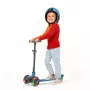 Chillafish Scotti 3-wiel step met lichtgevende wielen, navy