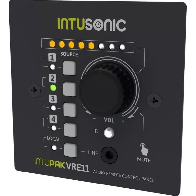 INTUSONIC VRE11 afstandsbedieningspaneel voor VRA1100 versterker 12604179