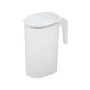 PLAST TEAM sapkan 1,5 L, transparant/wit, PP met TPE-afdichting 11200800