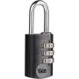Yale YE3CB/20/121/1/BK 20 mm zwart combinatiehangslot