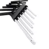 C.K T4418 zeskant-stiftsleutelset met T-greep, 6-delig, 5 / 5,5 / 6 / 7 / 8 / 10 mm, chroom-vanadium tips