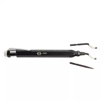C.K Tools T2281 ontbraamgereedschap-set met 3 HSS-blad