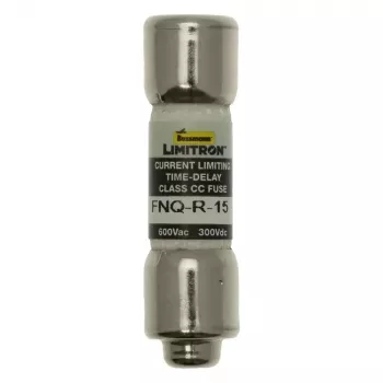 Eaton FNQ-R-15 trage zekering 15A 600V AC/300V DC Class CC 10-pack