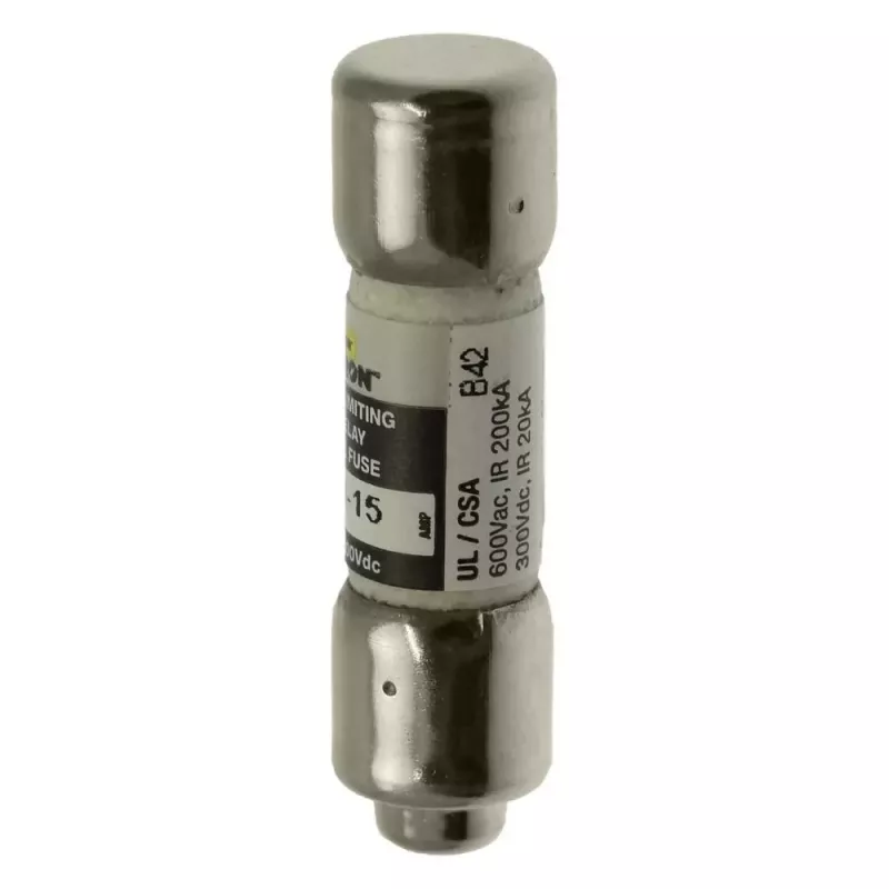 Eaton FNQ-R-15 trage zekering 15A 600V AC/300V DC Class CC 10-pack