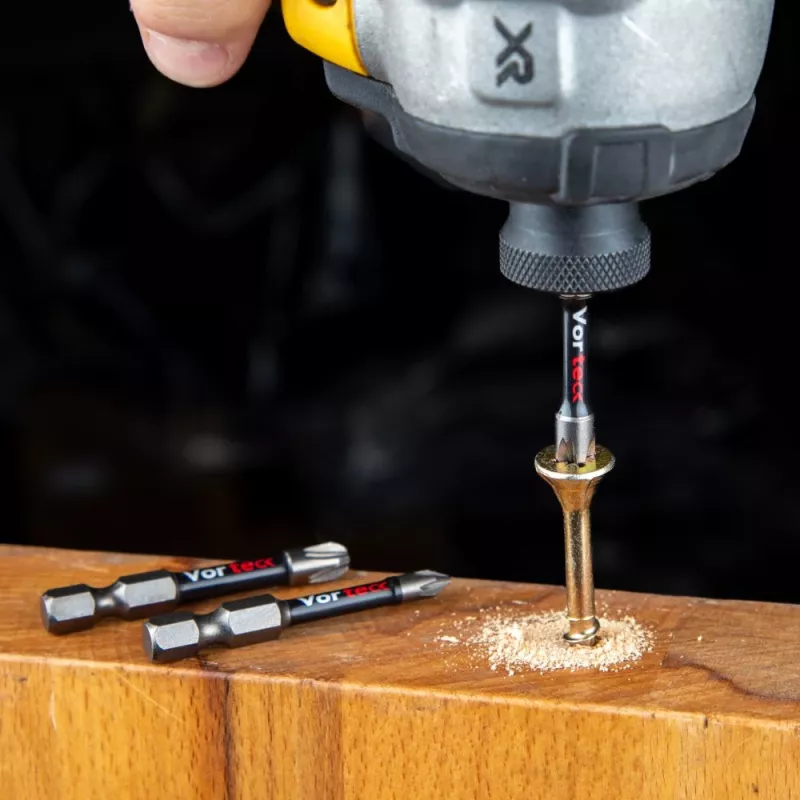 C.K Tools T4470 PZ2L05D5 Pozidriv-schroevendraaierbit PZ2 x 50 mm, 1/4 inch zeskantschacht, S2-staal