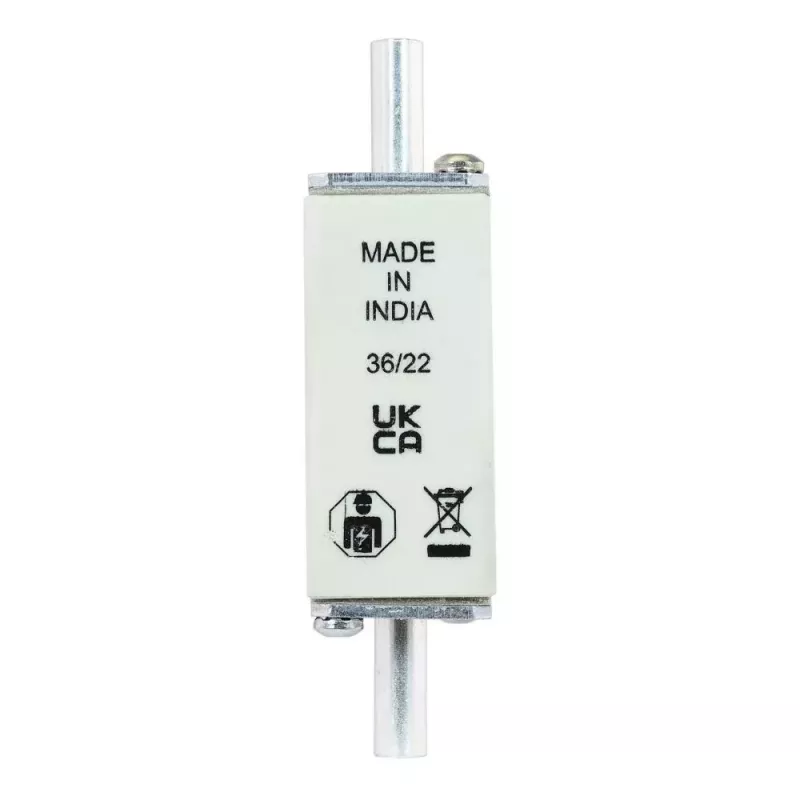 Eaton 32NHG000B NH-zekeringpatroon met mechanische indicator, 32 A, 500 V AC, maat 000, gG, 3-pack