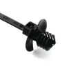 HellermannTyton 150-55610 kralenkabelbinder, zwart, 100mm x 2,5mm, 20mm max. bundel, PA66, herbruikbaar, 1 stk.
