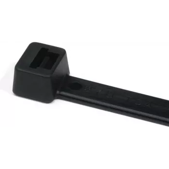 HellermannTyton T50R zwarte polyamide-kabelbinder 200mm x 4,6mm, 100-pack 111-04950