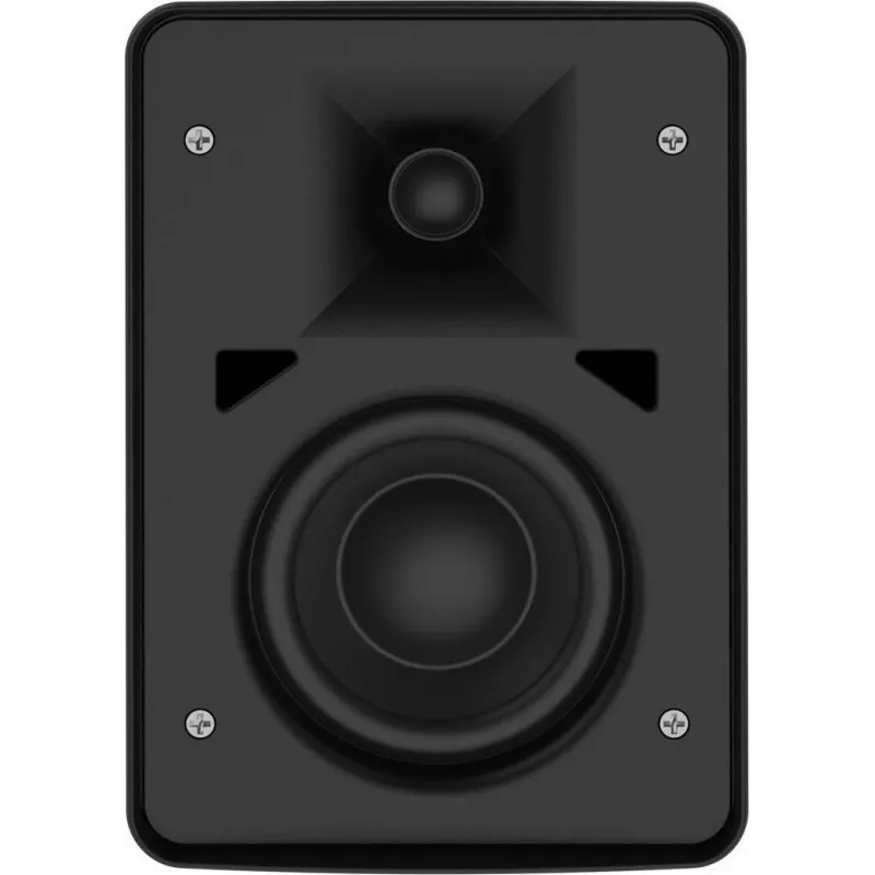 INTUSONIC 4FP40R 2-weg buitenluidspreker 4", zwart (12604021)