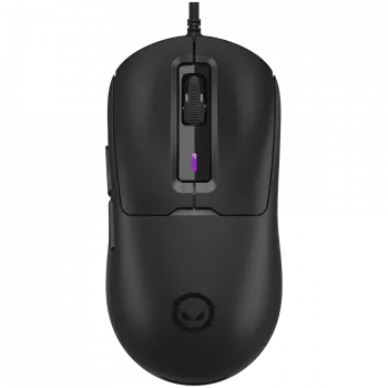 LORGAR MSA10R bedrade gaming-muis, PixArt 3311, 6 programmeerbare knoppen, zwart (LRG-MSA10R-BK)