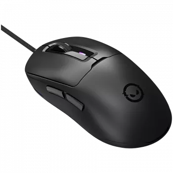LORGAR MSA10R bedrade gaming-muis, PixArt 3311, 6 programmeerbare knoppen, zwart (LRG-MSA10R-BK)