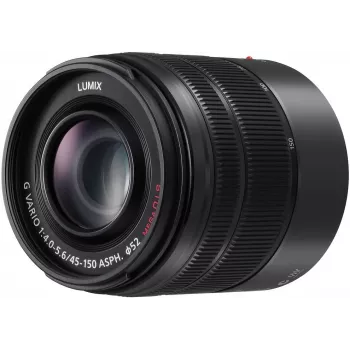 Panasonic Lumix G X Vario 45-150mm f/4.0-5.6 ASPH. MEGA O.I.S. objectief (zwart) H-FS45150E-K
