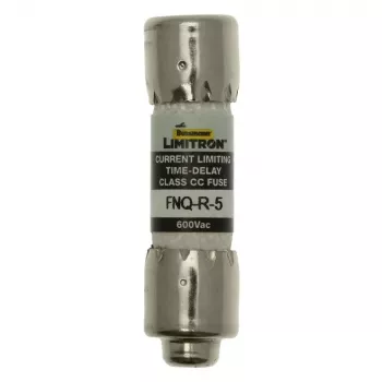 Eaton FNQ-R-5 trage zekering, 5 A, 600 V AC, Class CC, 10-pack