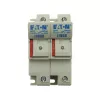 Eaton CH142DU 2-polige cilindrische zekeringhouder, 50 A, 690 V AC, DIN-rail montage, 14 x 51 mm