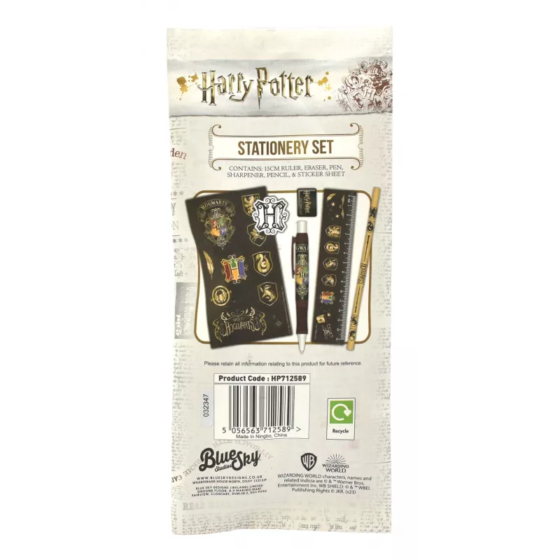 Thumbs Up 5056563712589 6-delige schrijfwarenset - Harry Potter