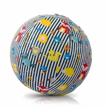 BUBA BLOON Bubabloon latexballon met stofhoes, Animal Stripes Blue