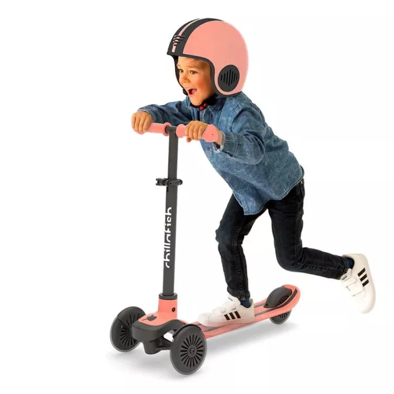 Chillafish Scotti 2-in-1 step & glijvoertuig, Flamingo Pink, 1-5 jaar