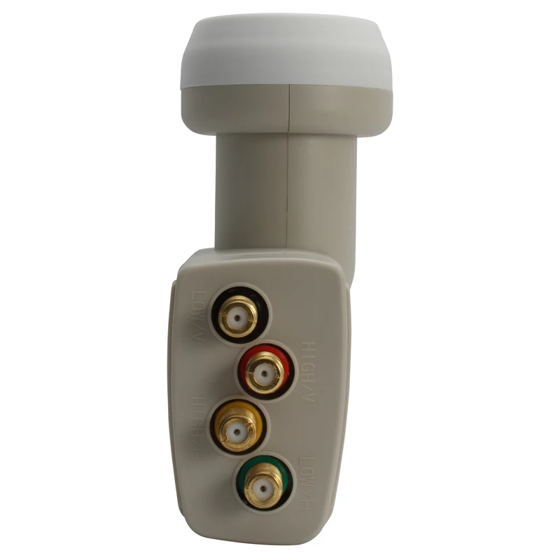 Triax TQT 400 Gold universele quattro-lnb met 4 uitgangen voor multiswitch 304873