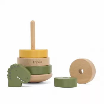 TRIXIE Houten piramide, dinosaurus, 12 maanden+