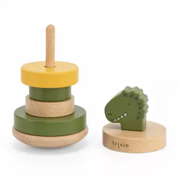 TRIXIE Houten piramide, dinosaurus, 12 maanden+