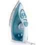 DOMO DO7060S stoomstrijkijzer 2200 W keramische zoolplaat 40 g/min stoomstoot blauw/wit