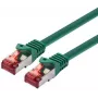 LOGON Cat6 SSTP/PIMF 3m netwerkkabel groen (TCR66SS030G)