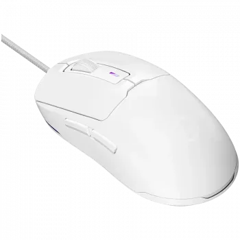 LORGAR MSA10R bedrade gaming muis, PixArt 3311, 6 programmeerbare knoppen, wit (LRG-MSA10R-WH)