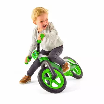 Chillafish BMXie 2 loopfiets voor kinderen van 2 tot 5 jaar, groen