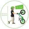 Chillafish BMXie 2 loopfiets voor kinderen van 2 tot 5 jaar, groen
