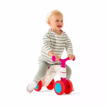 Chillafish Itsibitsi 4-in-1 omvormbaar glijvoertuig, roze, 1-3 jaar