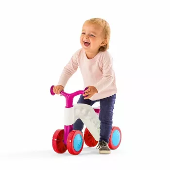 Chillafish Itsibitsi 4-in-1 omvormbaar glijvoertuig, roze, 1-3 jaar