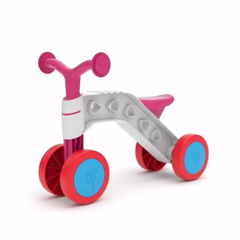 Chillafish Itsibitsi Vierwielige loopfiets voor peuters, roze, 1 tot 3 jaar