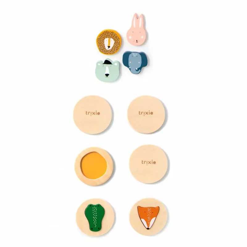 Trixie Dog Activity snackdispenser rolspelgoed - natuurrubberhout, verstelbare opening, level 1