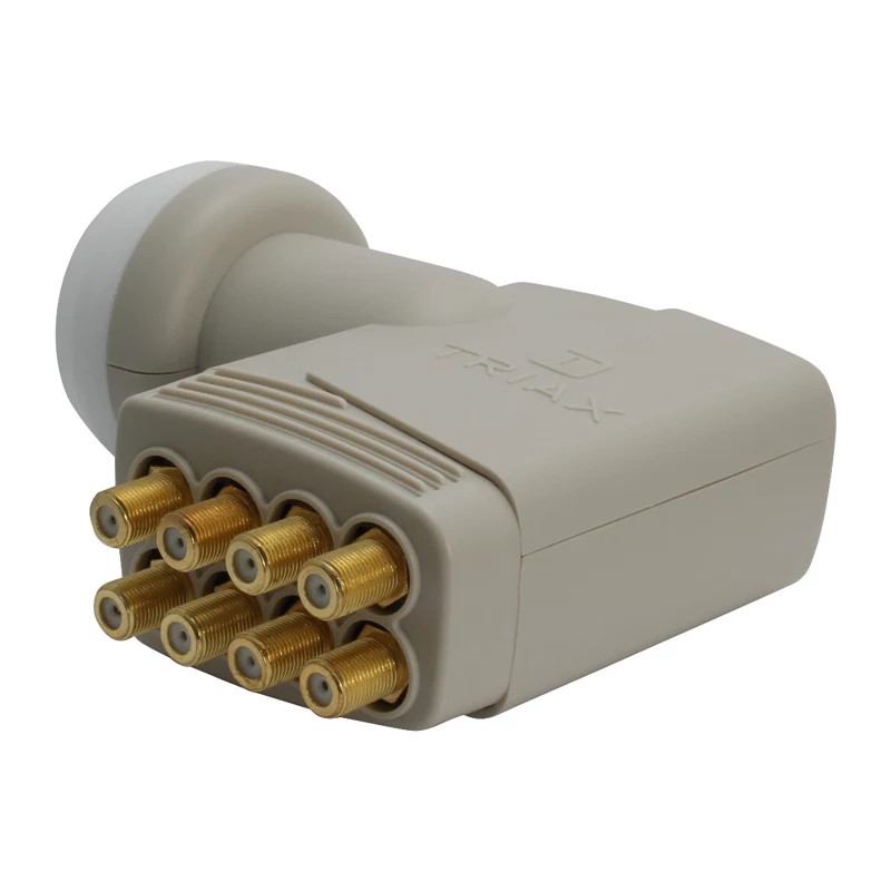 Triax universele Octo LNB TOO 408 goud - 8 uitgangen, 8 deelnemers 304878