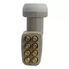 Triax universele Octo LNB TOO 408 goud - 8 uitgangen, 8 deelnemers 304878