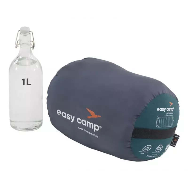 Easy Camp 240210 slaapzak volwassenen microvezel, Oxford, polyester blauw