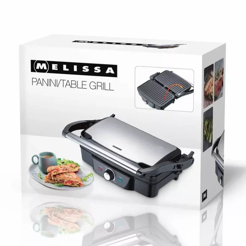 Melissa panini-grill 1600W zwart