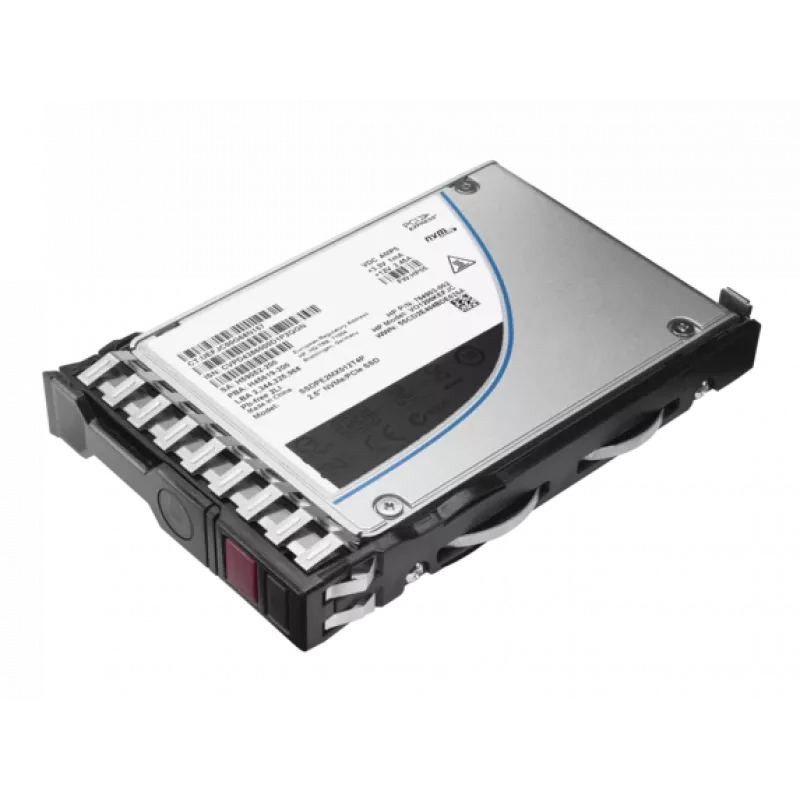 HPE 960GB Read Intensive SATA 6Gb/s 2,5 inch SFF Hot-Swap SSD met Smart Carrier 868928-001