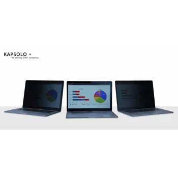 KAPSOLO 2-weg afneembare privacyfilter voor Lenovo ThinkPad X1 Yoga (6e generatie) 14 inch - KAP12680
