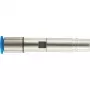 Harting Han-pneumatische buscontact, messing, vernikkeld, 6 mm buitendiameter, met ventiel 09140006466