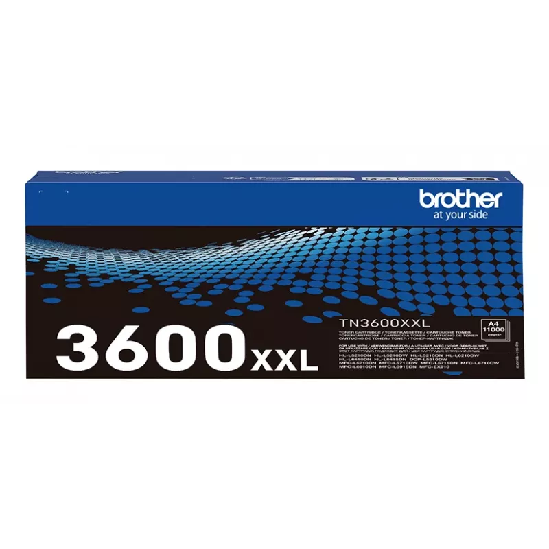 Brother TN-3600XXL zwarte tonerpatroon (extra hoge capaciteit, 11.000 pagina's) 8690963
