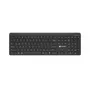 Natec Tang US draadloos toetsenbord Bluetooth + 2,4 GHz Silent Slim zwart