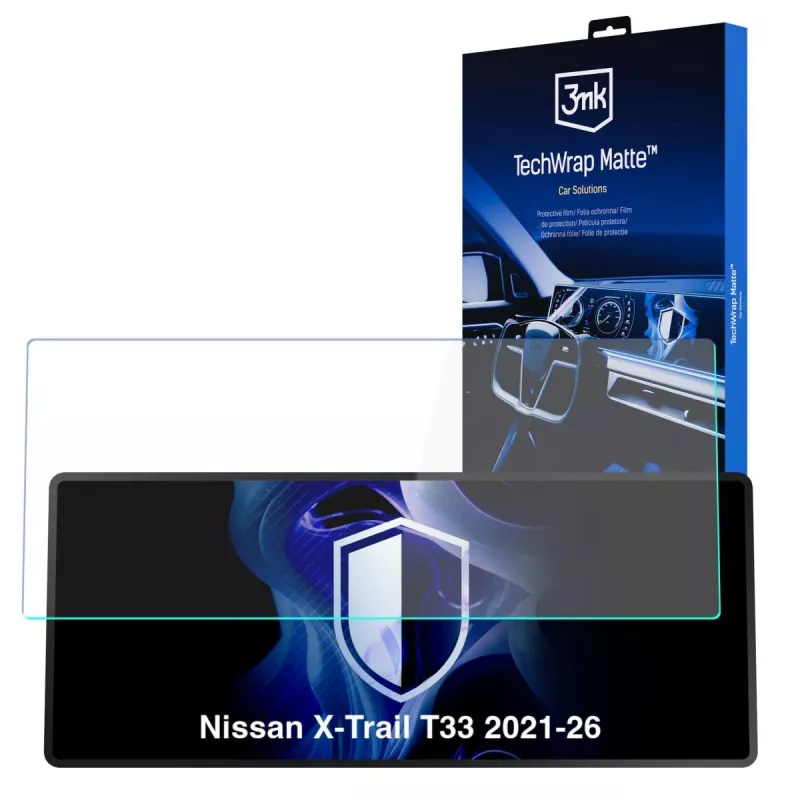3MK PROTECTION Nissan X-Trail T33 (2021-2026) – 3mk TechWrap matte middenconsole-display