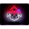 PAW Patrol LED-neonlamp met standaard voor kinderen, Marshall