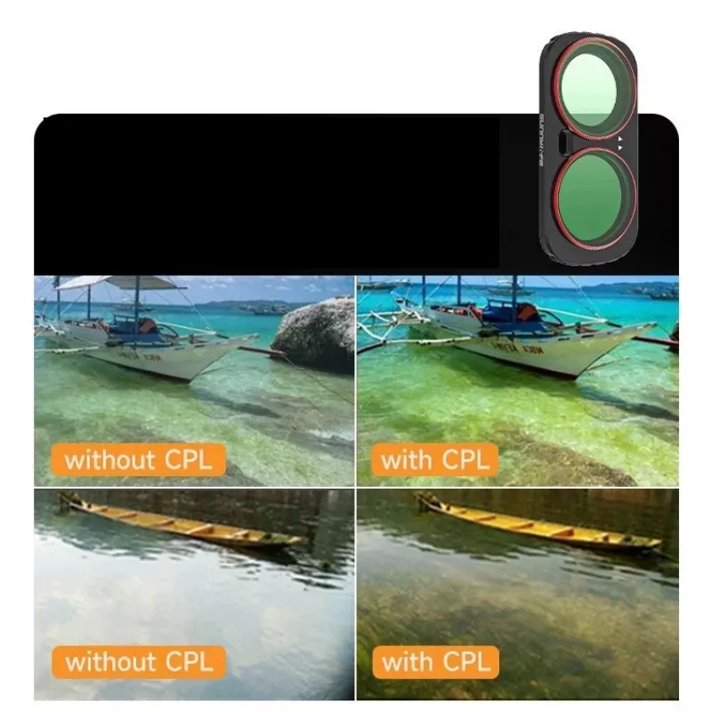Sunnylife magnetisch CPL-filter voor Insta360 Luna Ultra (LU-FI235-C)